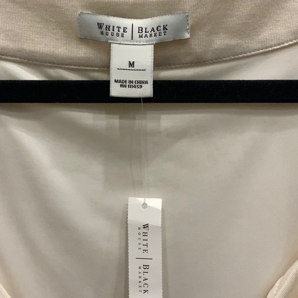 White House Black Market Silk Sleeveless Top - Picture 2 of 4